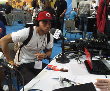 Johnny Knox with KTBB Sports Radio Crew
